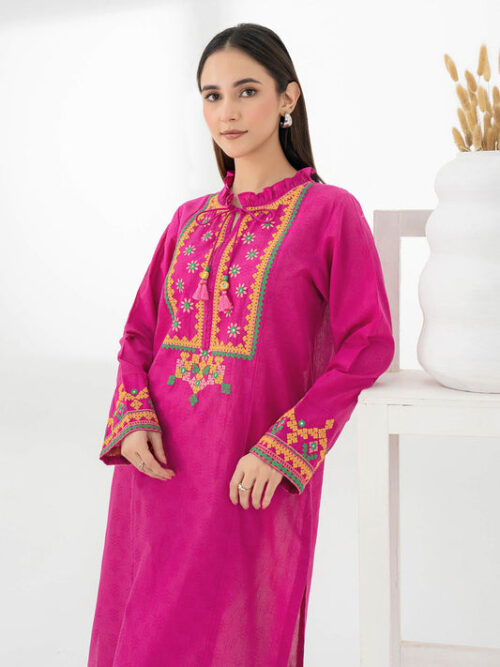 P9878SH SML 489 6 JacquardShirt Embroidered Pret