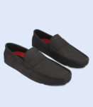 Men Loafers-BLACK