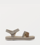 Girl Comfort Sandal-BROWN