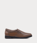 Men Slip On-BROWN
