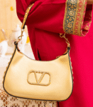 Women Shoulder Bag-GOLDEN