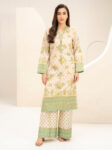 2 Piece Paste Print-Suit (Unstitched)