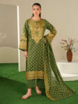 3 Piece Lawn Suit-Paste Print (Unstitched)