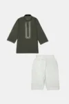 Dark Green Infant Kurta Shalwar
