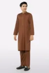 Light Brown Teens Kurta Pajama