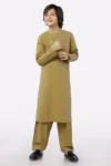 Mustard Boys Kurta Shalwar