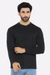 Black Full Sleeves T-Shirt