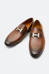 Coffee Men Formal Moccassins